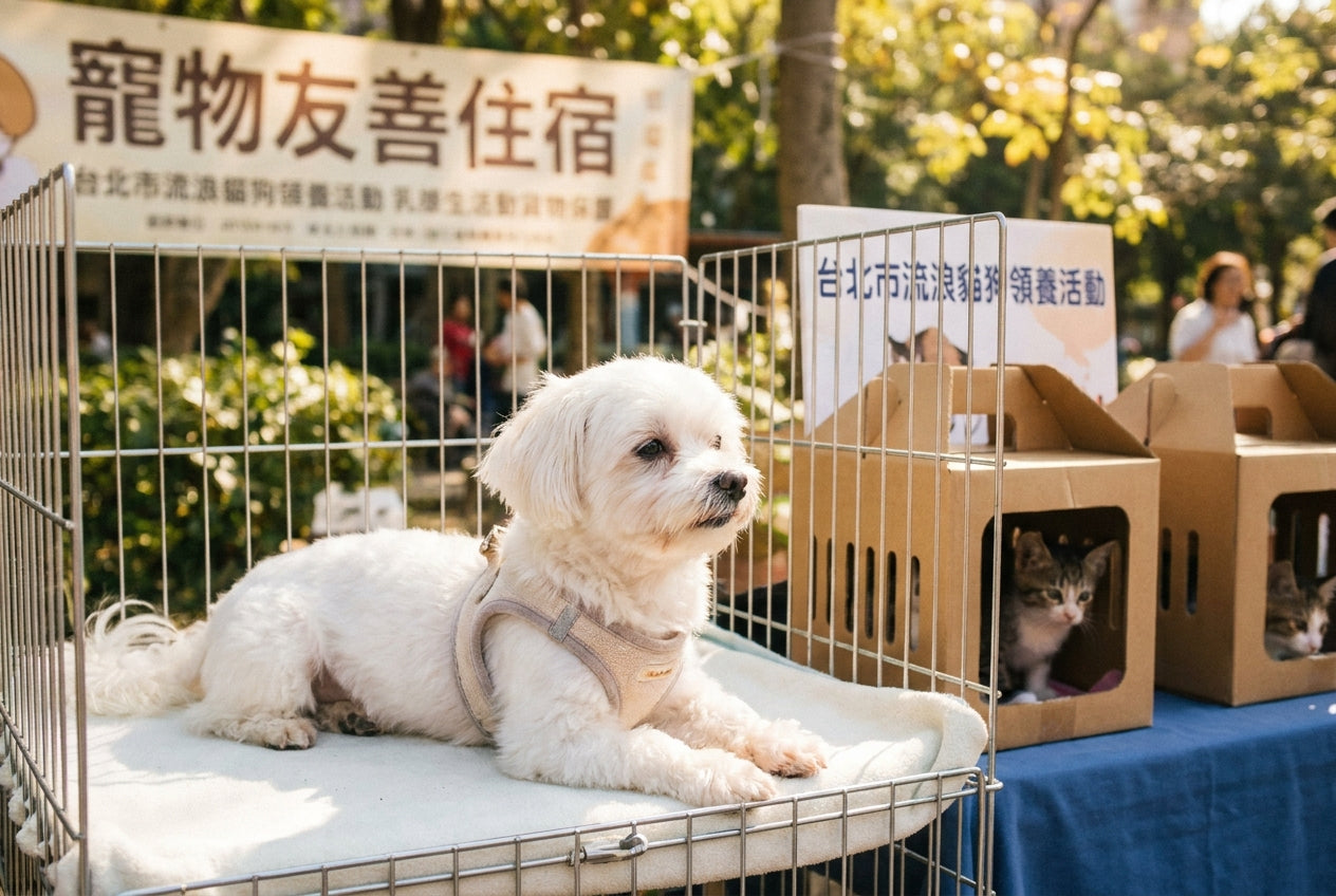 帶寵物去旅行！2026台灣寵物友善住宿、餐廳、景點總整理｜毛寶知識站