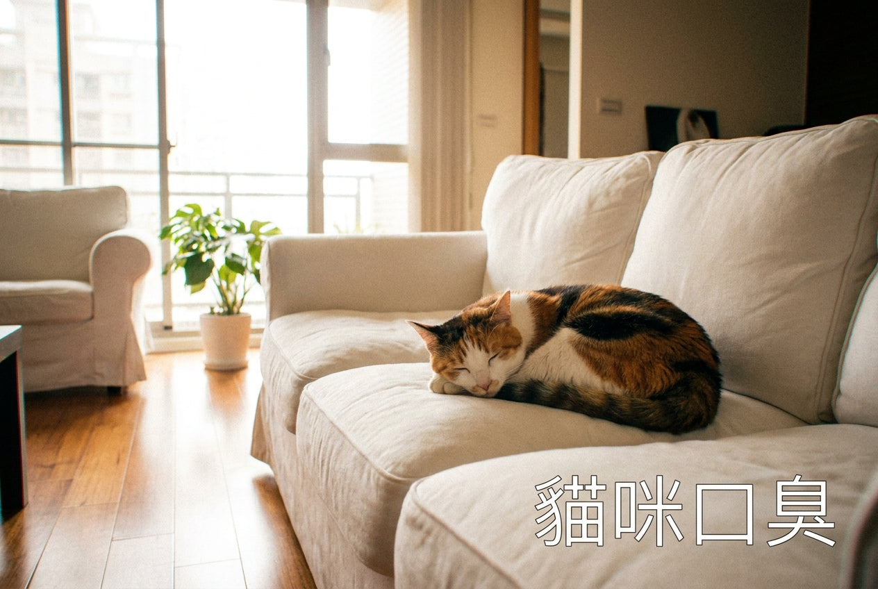 貓咪口臭怎麼辦？5大原因與居家護理方法｜毛寶知識站