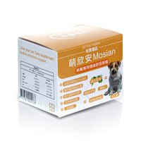 毛寶優品Petselect萌欣安-犬貓情緒舒活保健食品包裝，幫助舒緩分離焦慮、環境壓力與情緒困擾的犬貓。