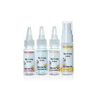 毛寶優品PetSelect麥盧卡蜂蜜隨行TryTry組全覽，包含犬貓專用皮膚舒緩噴劑、腳掌潤澤乳霜、牙齦舒緩劑與耳道清潔滴劑四款體驗瓶。